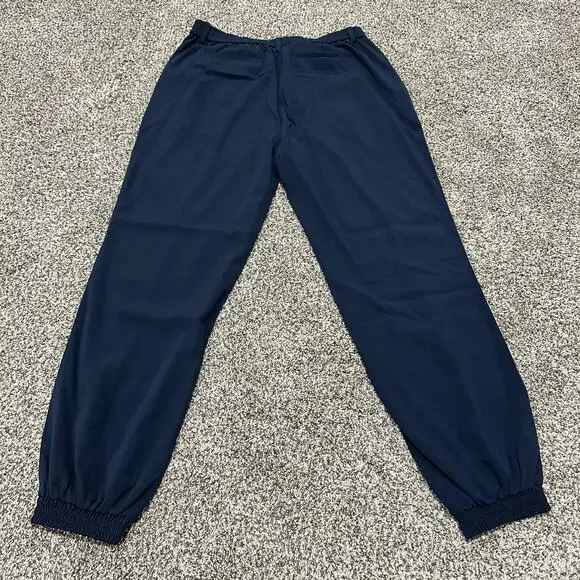 New with tags, VENUS Woven High-Rise Joggers, Navy Blue, Size 12 - Picture 5 of 14